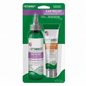 Vets Best Ear Wash and Dry Kit