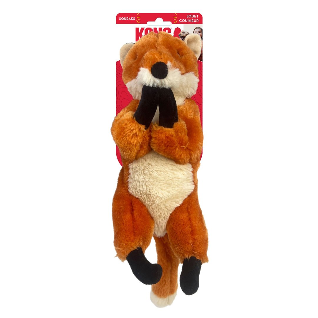 KONG Wild Low Stuff Fox Medium