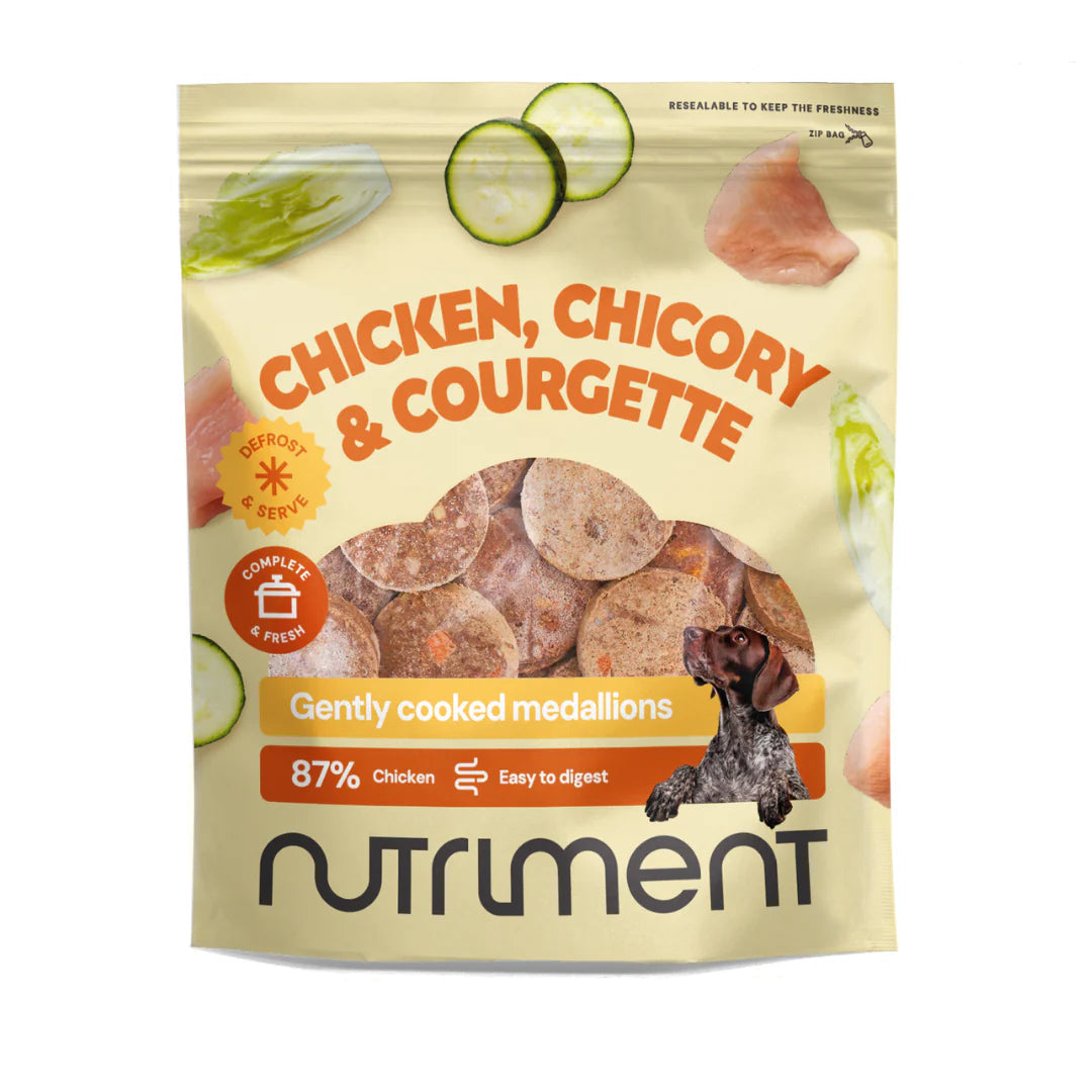 Nutriment Gently Cooked Medaliions Chicken 800G