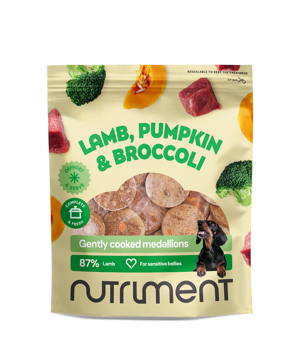 Nutriment Gently Cooked Medallions Lamb 800G