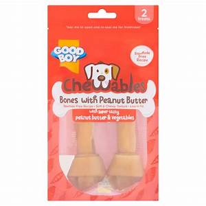 Good Boy Chewables Bones With Peanut Butter 7PK