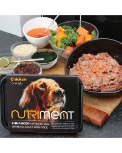 Nutriment Raw Dog Food Chicken Formula