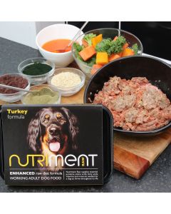 Nutriment Raw Dog Food Turkey Formula
