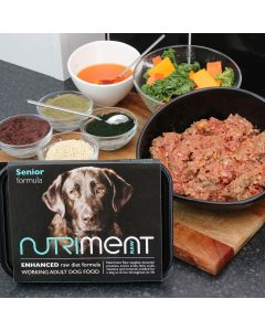 Nutriment Raw Dog Food Senior Formula