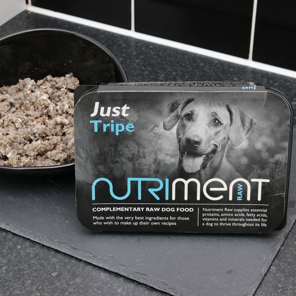 Nutriment Raw Dog Food Just Tripe