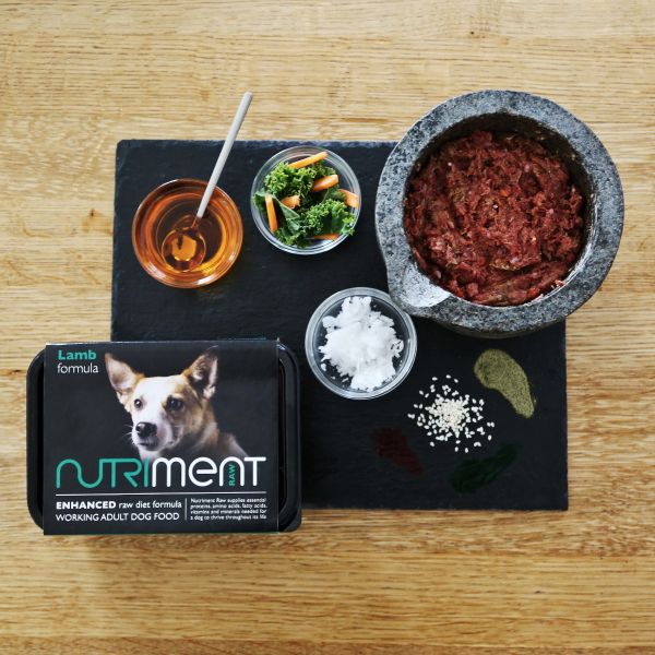 Nutriment Raw Dog Food Lamb Formula