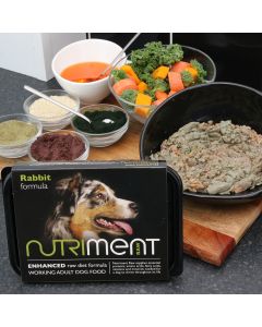Nutriment Raw Dog Food Rabbit Formula 500g