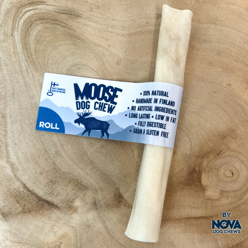 Nova Dog Treat Moose Chew Roll