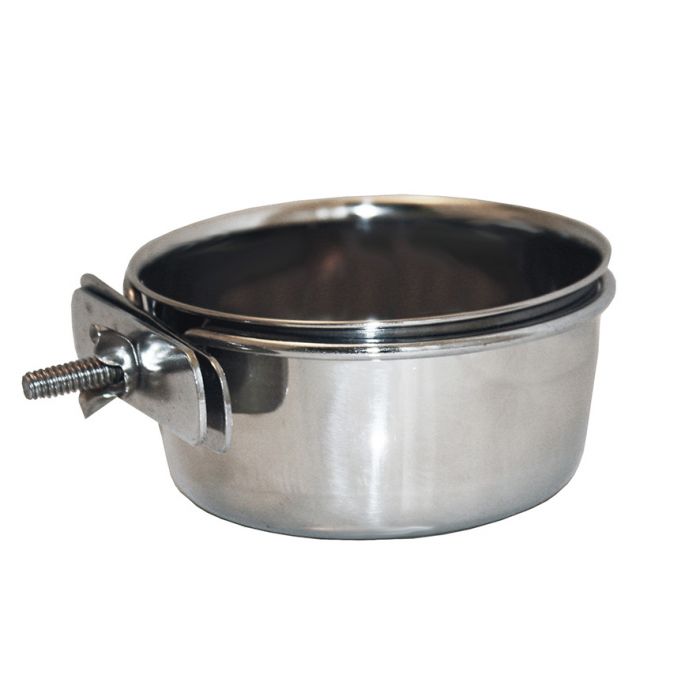 Happy Pet Stainless Steel Bolt On Pet Bowl