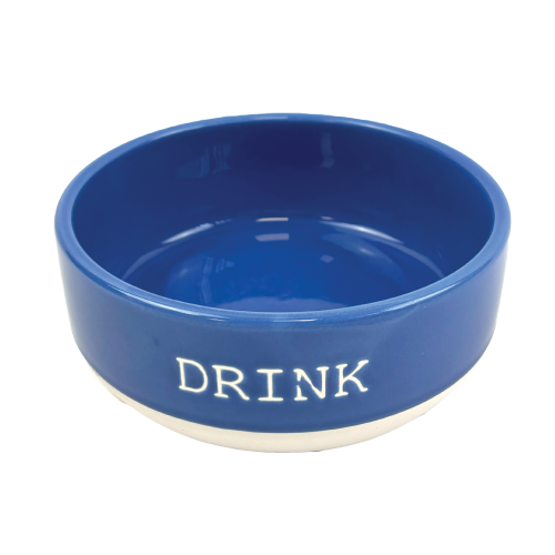 Happy Pet Azure Blue Drink Bowl 16.5cm