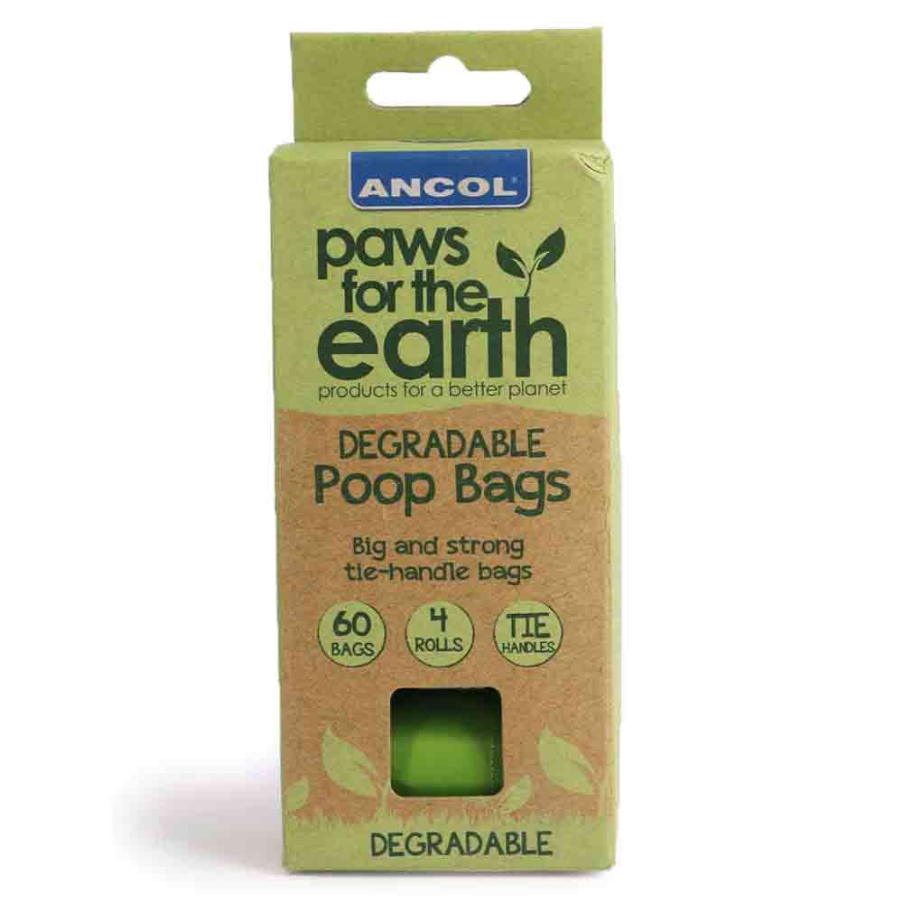 Ancol Flat Pack Degradable Poop Bags 40PK