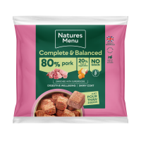 Natures Menu 80/20 Pork With Superfoods 1kg