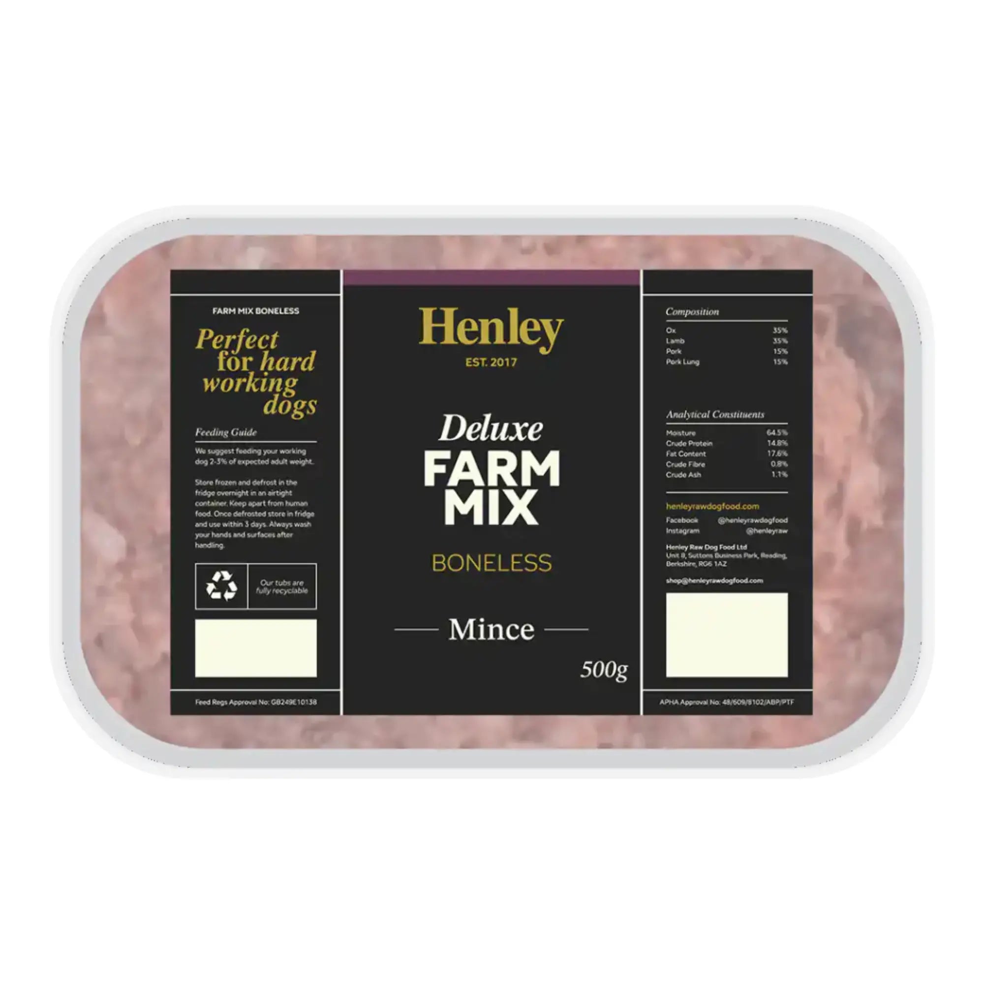 Henley Farm Mix 500g