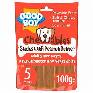 GB Chewables Sticks with Peanut Butter 5PK