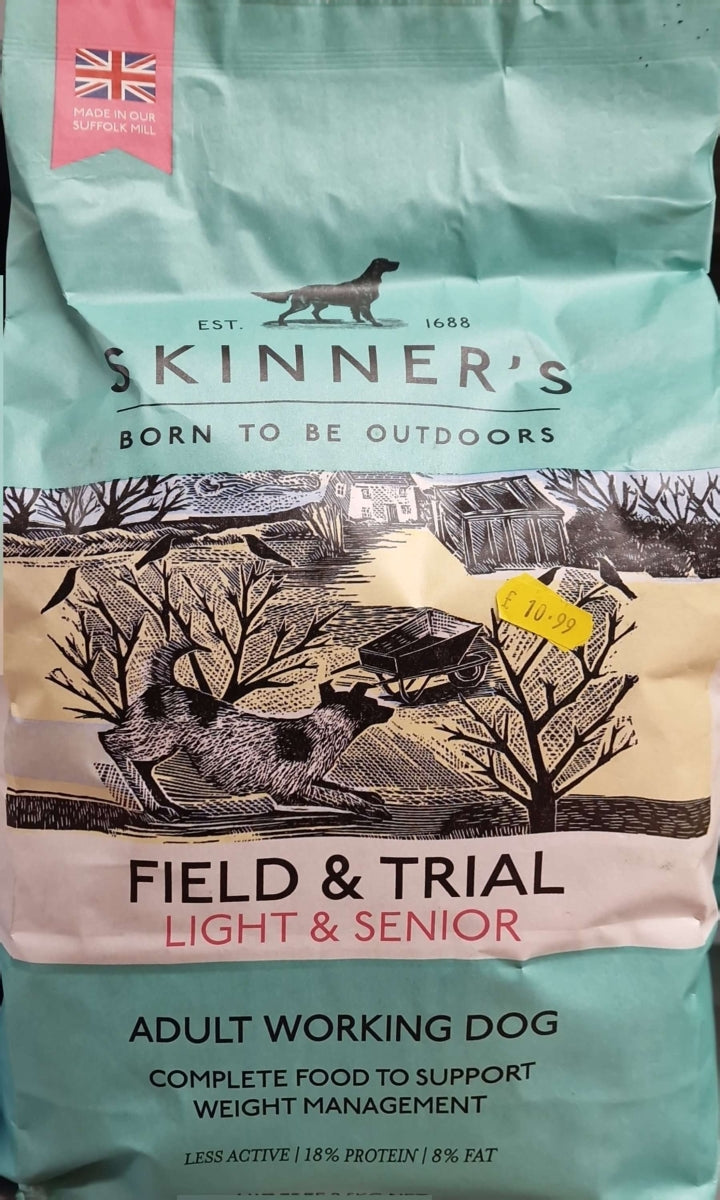 Skinner's Field & Trial Light & Senior Working Dry Dog Food 2.5kg