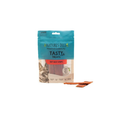 Natures Deli Beef Strips 100g