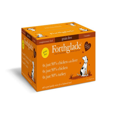 Forthglade Variety Pack Just Poultry 12pk