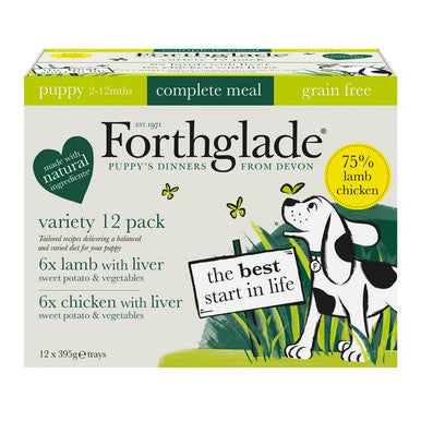 Forthglade Puppy Variety Pack Lamb & Chicken 12pk