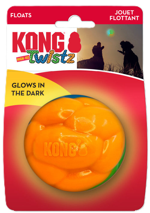 KONG Twistz High-Viz Ball Large