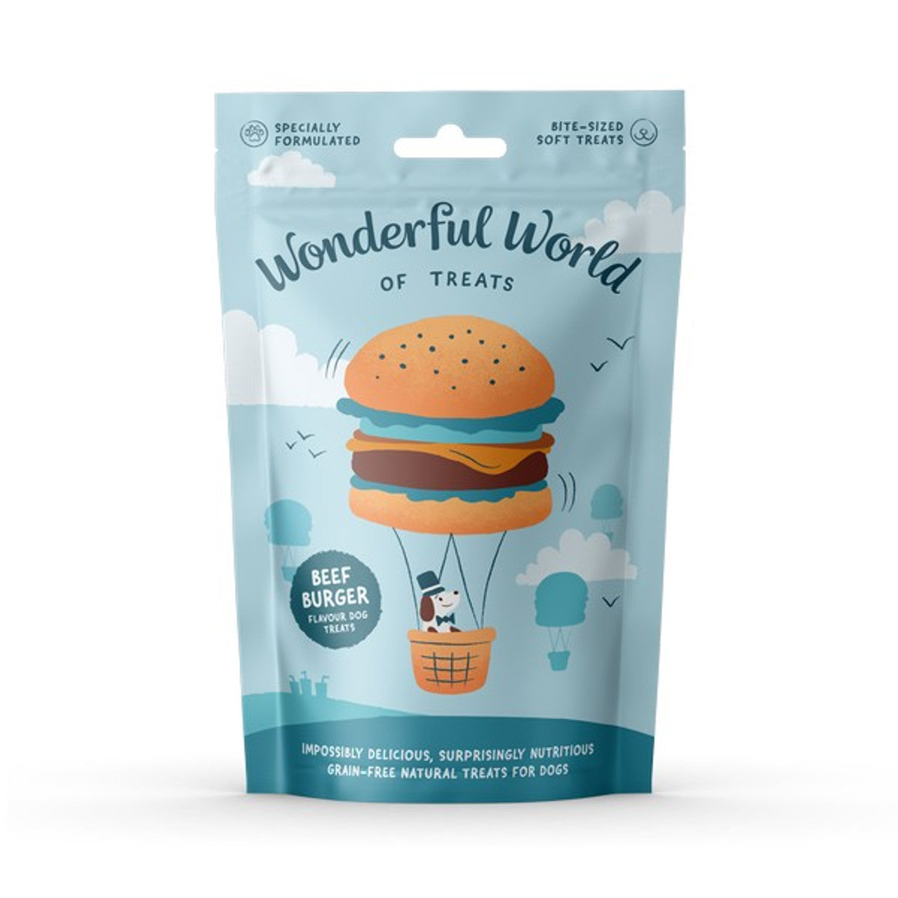 Wonderful World Of Treats Beef Burger 50g