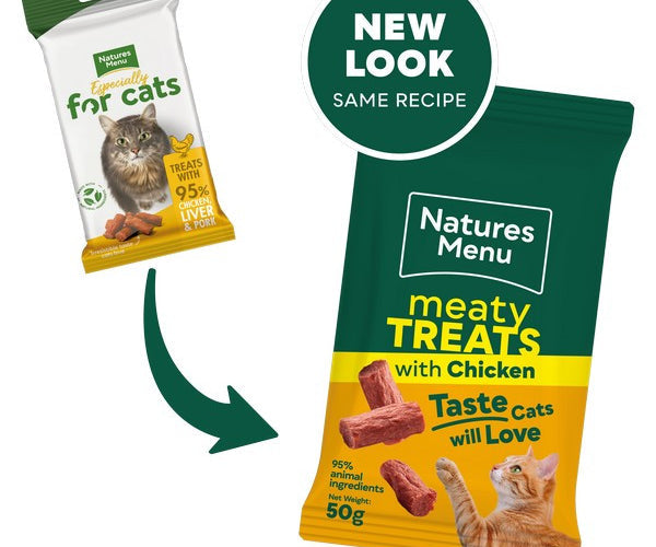 Natures Menu Cat Meaty Treats Chicken 50g