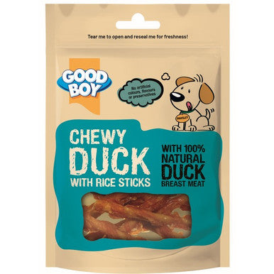 Good Boy Chewy Duck & Rice Sticks 70g