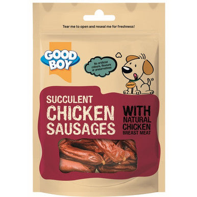 Good Boy Chicken Sausages 75g