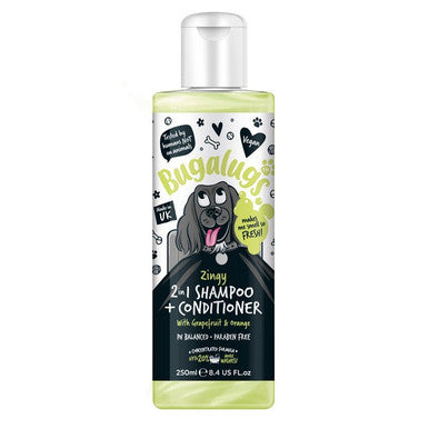 Bugalugs 2 In 1 Zingy Shampoo & Conditioner 250ml