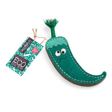 Green & Wilds Dog Toy Juan the Jalapeno
