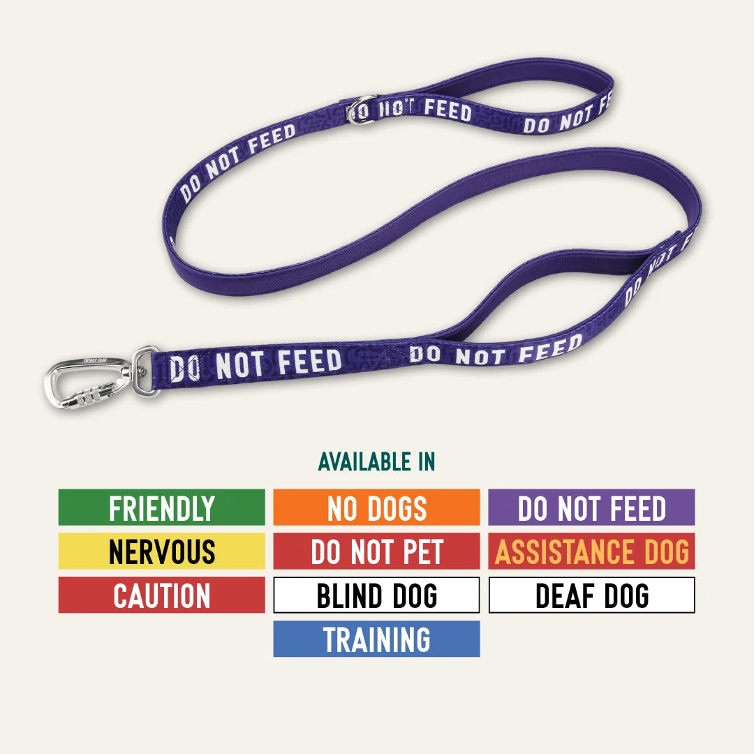 Twiggy Tags Awareness Close Control Lead Do Not Feed