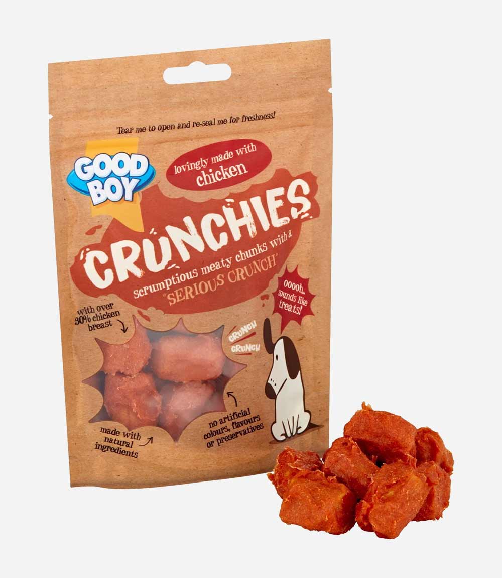 Good Boy Dog Treats Crunchies Chicken 60g
