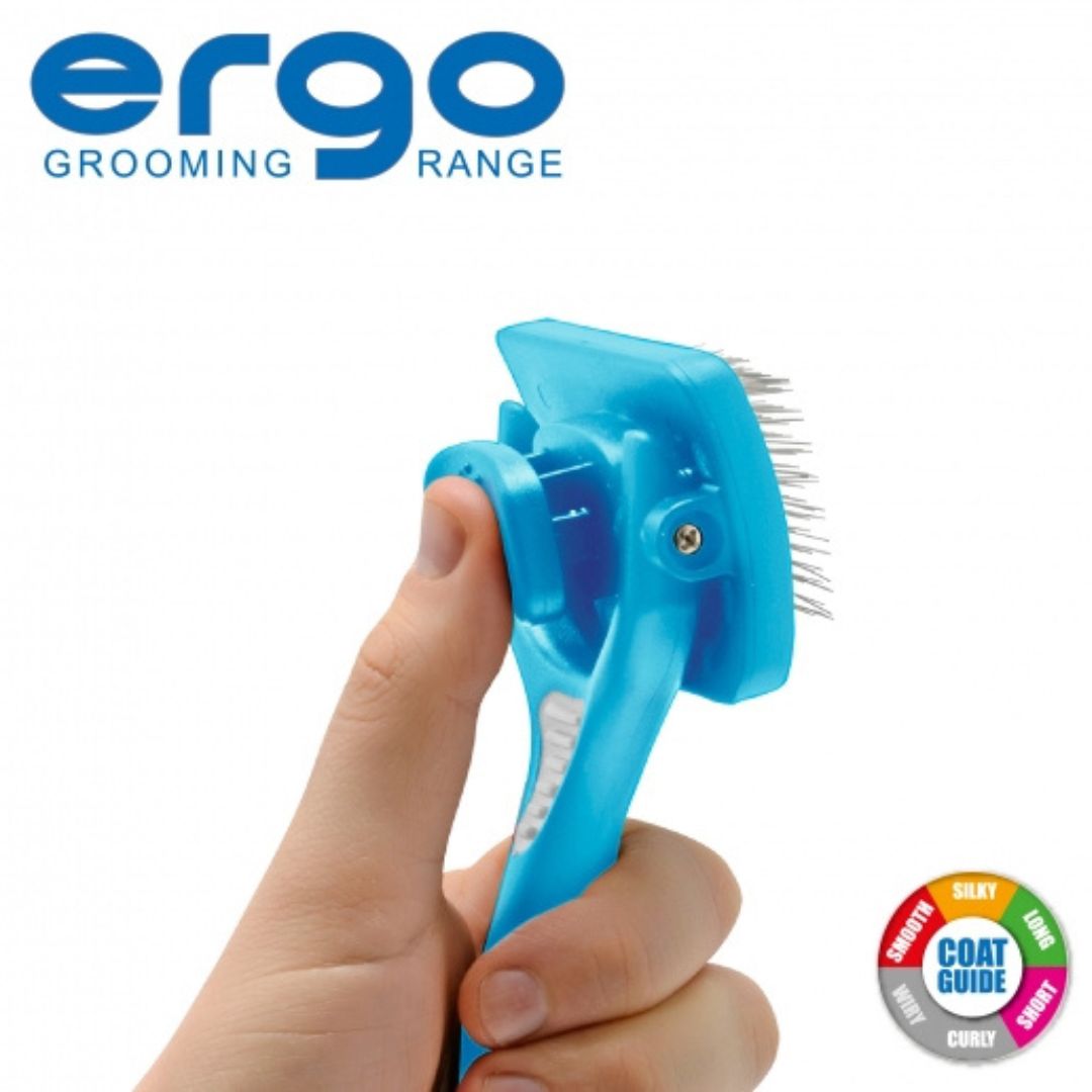 Ancol Ergo Self-Cleaning Brush