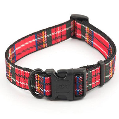 Ancol Tartan Collar Red 5-9