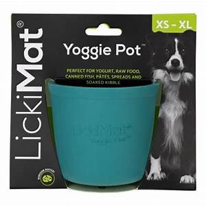 LickiMat Yoggie Pot Blue
