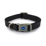 Ancol Viva Adjustable Collar Black 30-50cm