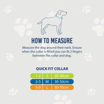 Ancol Viva Adjustable Collar Black 30-50cm