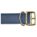 Ancol Timberwolf Leather Dog Collar
