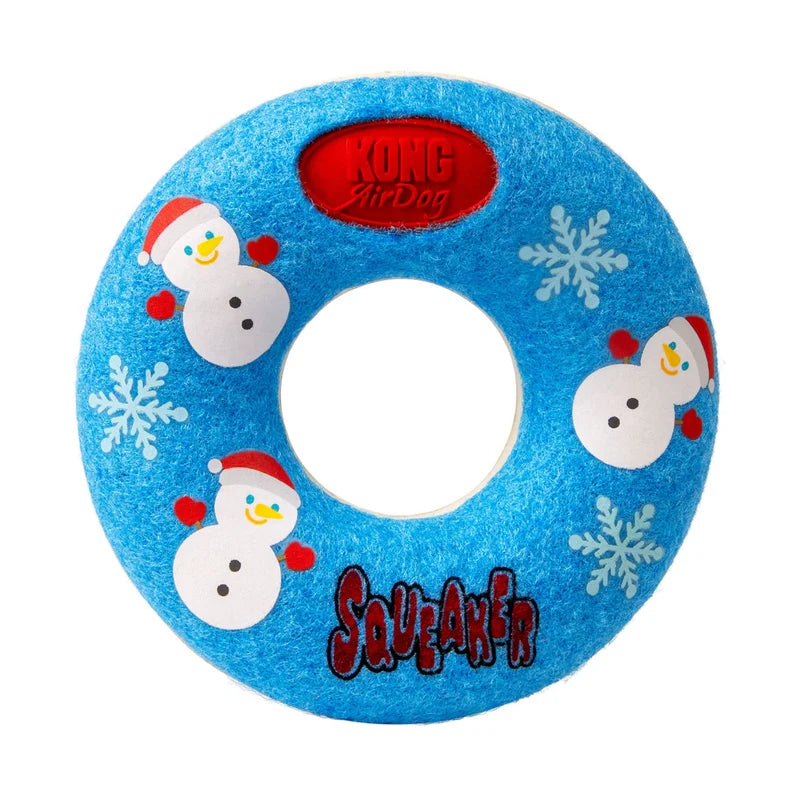 KONG Holiday AirDog Donut Blue