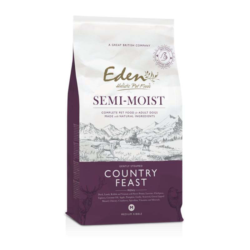Eden Semi Moist Dog Food Country Feast