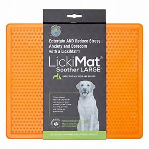 LickiMat Soother Feeding Matt Orange XL