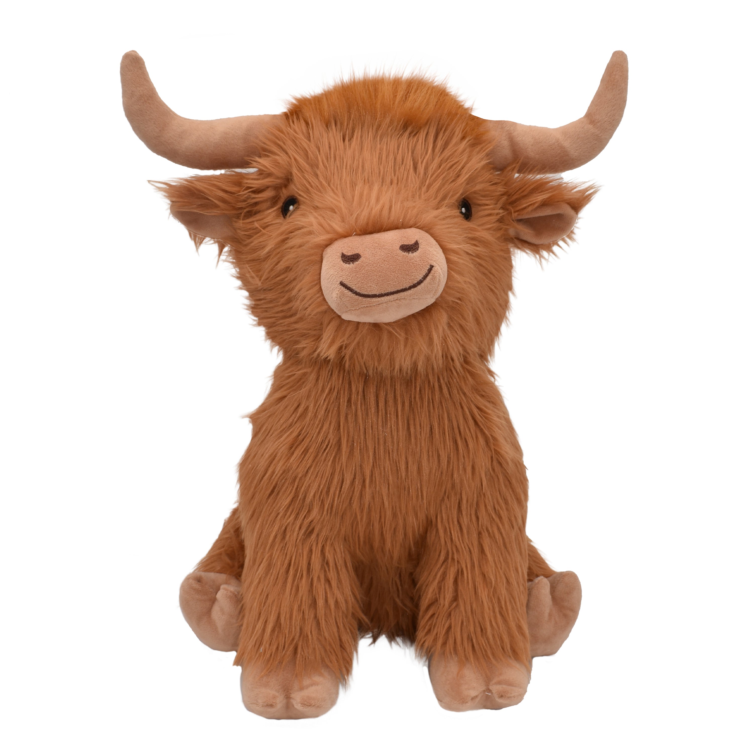 Happy Pet Christmas Highland Cow Jumbo