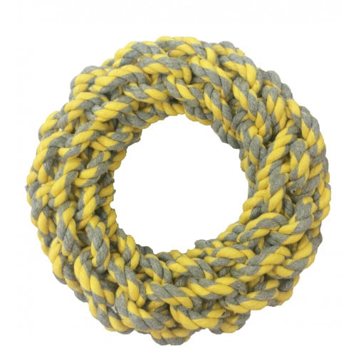 Happy Pet Puppy Toy Little Rascals Rope Ring