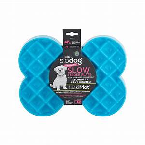 LickiMat Slodog Plate Blue Sml