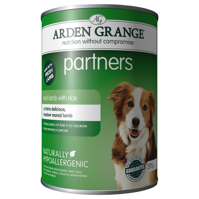 Arden Grange Wet Dog Food Lamb & Rice 6x395g