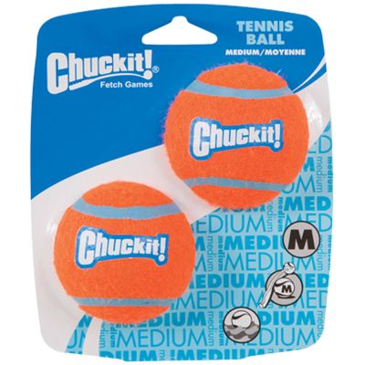Chuckit Dog Toy Tennis Balls 2 Pack