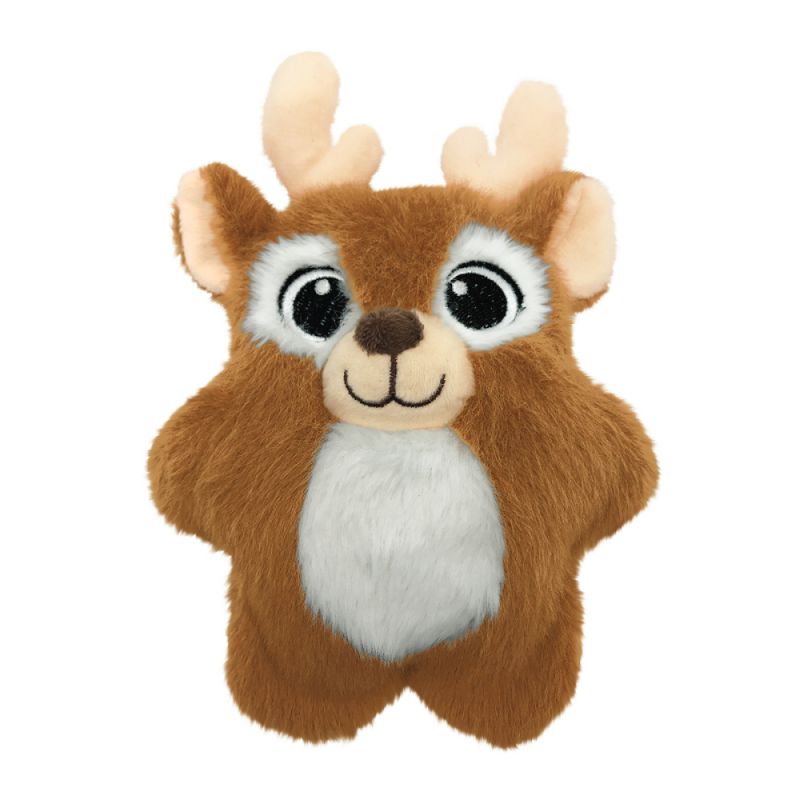 KONG Dog Toy Holiday Snuzzles Reindeer Medium