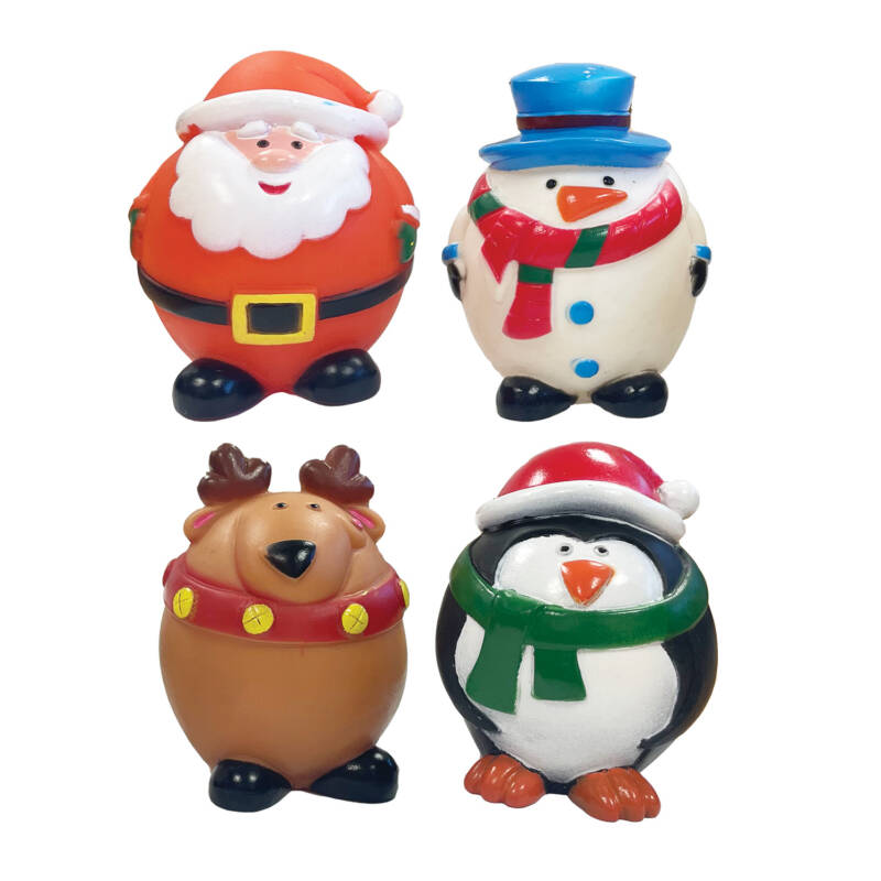 Happy Pet Christmas Vinyl Mix Toy