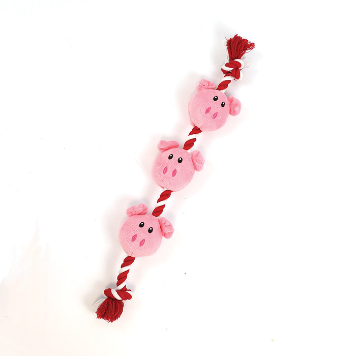Happy Pet Christmas String of Piglets