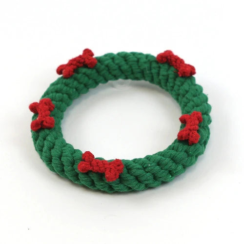 Happy Pet Christmas Ropee Wreath