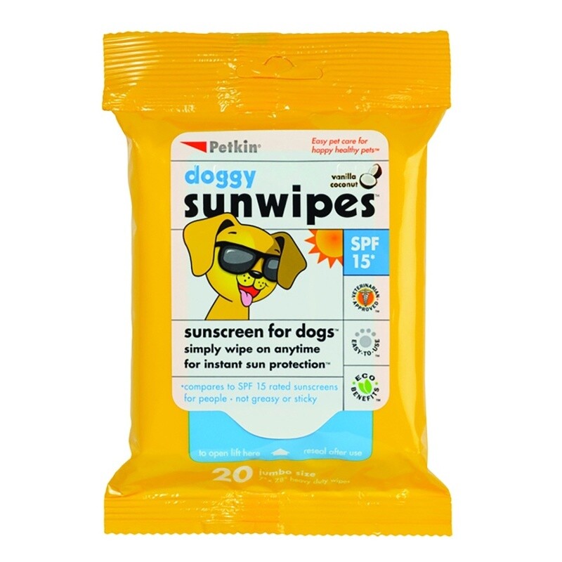 Petkin Doggy Sunwipes